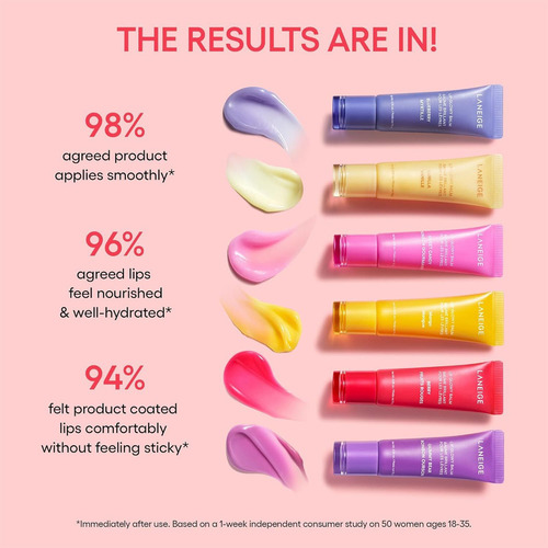Laneige Lip Glowy Balm Bálsamo Labial Nuevo Original