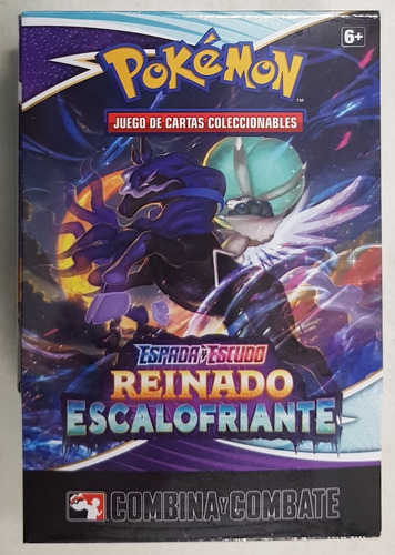 Imagen 1 de 2 de Pokemon Tcg Combina Y Combate Reinado Escalofriante Nueva!!!