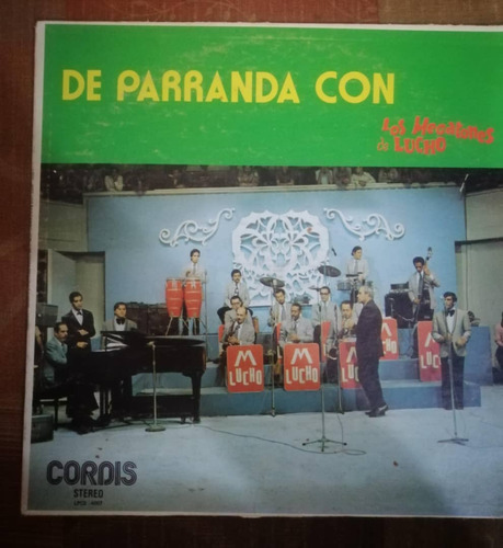 De Parranda Con ...los Megatones De Lucho. Vinyl Lp 