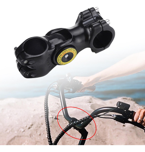 Vástago De Bicicleta 31,8 Mm Vástago De Manillar Ángulo