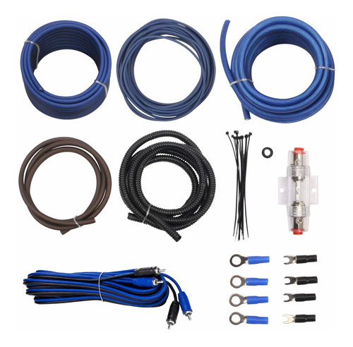 Kit De Cableado De Instalacin De Amplificador De Calibre 8 W