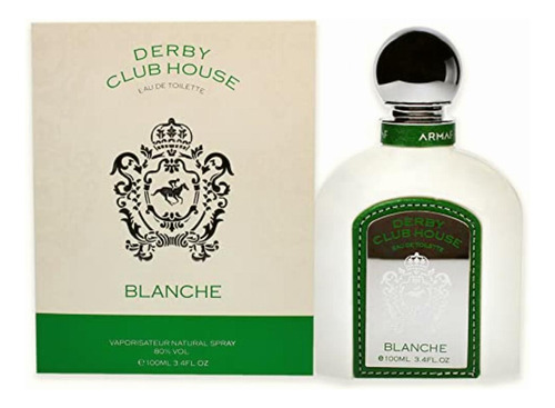 Armaf Derby Club House Blanche Edt Men New In Box, 3.4 Oz