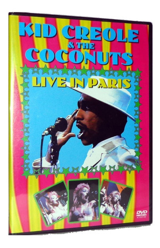Dvd Kid Creole E The Coconuts Live Dvd