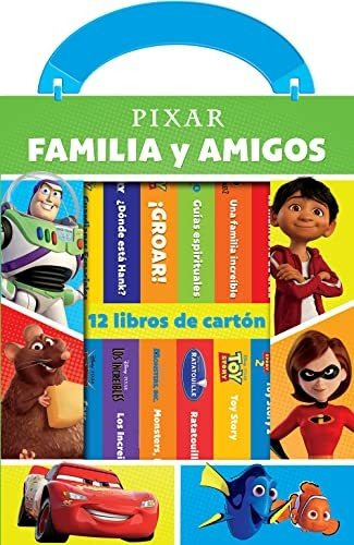 Mi Primera Libreria Pixar Familia Y Amigos M1l - Vv Aa 