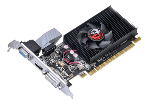 Placa De Video Nvidia Geforce Gt 710 2gb Ddr3 64 Bits Com Ki