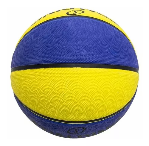 Bola de Basquete Spalding Mvp - Preto+Amarelo