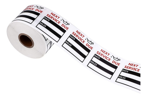 600 Pieces Oil Change Reminder Stickers Service Reminder Lab