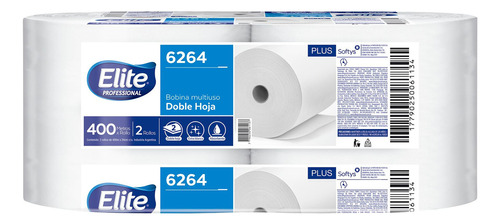 Bobina Multiuso Elite Pack X 2 Rollos De 400 Mts C/u Elite P