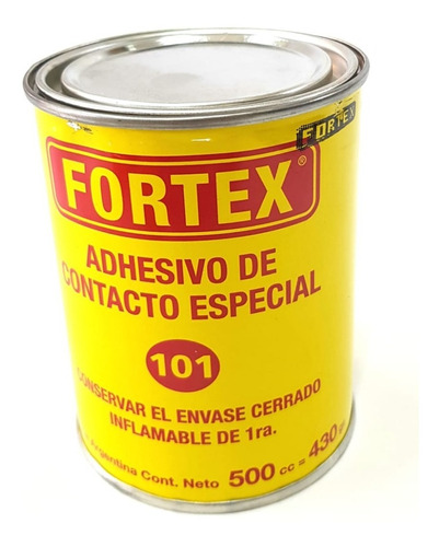 Adhesivo De Contacto Especial 101  500 Cm3  Fortex