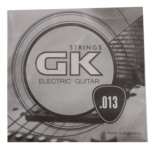 Cuerda Suelta Para Guitarra Electrica Lisa Gk Varios Calibre