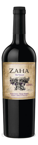 Vino Zaha Cabernet Sauvignon De Manos Negras