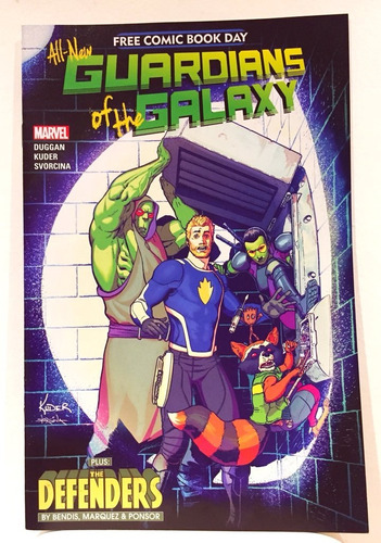 All New Guardians Of The Galaxy (free Comic Book Day 2018)