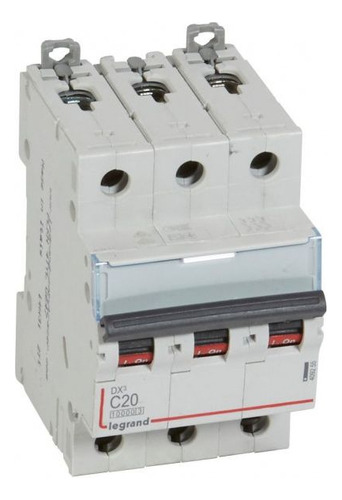 Interruptor Automatico 3p 20a 15ka Legrand Ref 409255