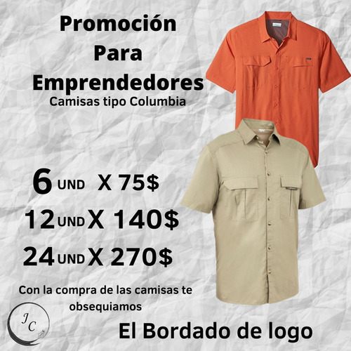 Camisas Tipo Columbia