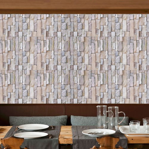 Adhesivo De Pared Autoadhesivo Estilo Ladrillo Resistente Al