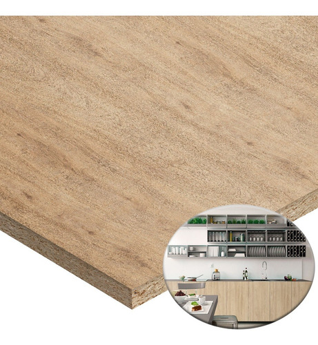 Placa Madera Aglomerado 18 Mm 275 X 183 Mm Caju Faplac