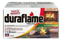 Duraflame 2.5lb 1.5-hr Firelog, 6 Pack (00625) , Brown