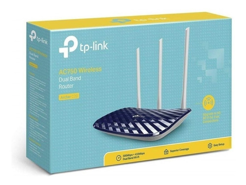 Router Inalambrico Tp Link Archer C20 Ac750 Dual Band