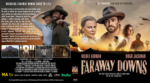 Faraway Downs 2023 Miniserie Bluray. 2 Discos. Ing. Esp. Lat