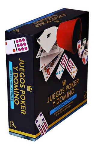 Juego De Mesa Poker Y Domino Doble 9, Clásicos Y Tradicional