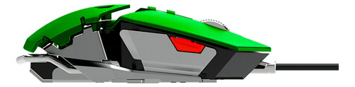 Mouse Mecanico Para Jogo Usb Gamemax Gx9 Verde