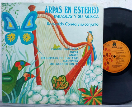 Romualdo Correa Y Su Conjunto - Paraguay Y Su Musica - Lp