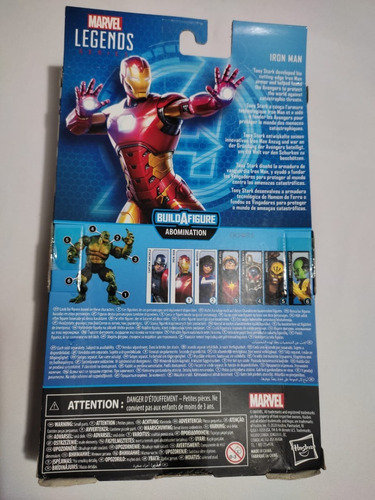 Imagen 5 de 5 de Iron Man Baf Abominacion Marvel Legends Gamerverse