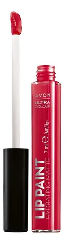 Labial Avon Ultra Color color glam red