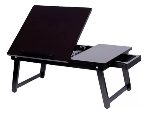 Mesa Plegable Para Servicio En Cama, Bridrock Home Color Negro