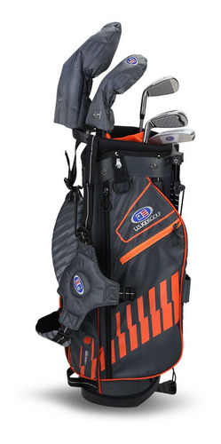 Imagen 2 de 3 de Rieragolf Set Junior Golf Us Kids Orange 7-9 Años # 1 Mundo