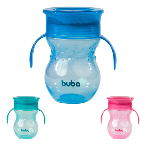 Copo Infantil De Treinamento Com Alça 360° - Buba Baby