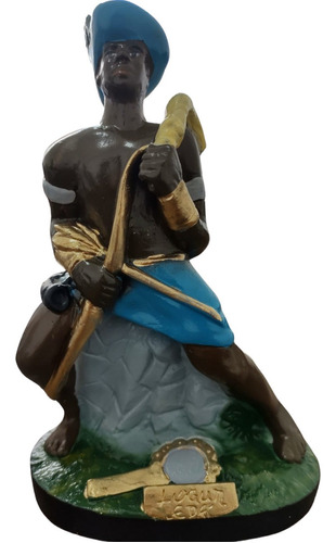 Estatua Imagem Logun Edé - Logum Ede 23cm