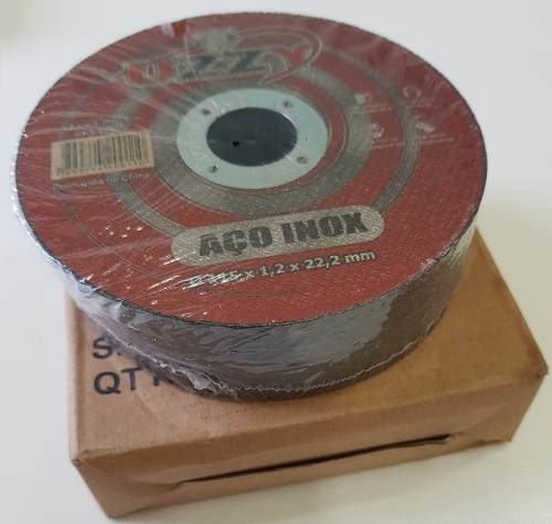 Disco de corte de acero inoxidable Guepar 115 X 1 30 22 mm Unid X