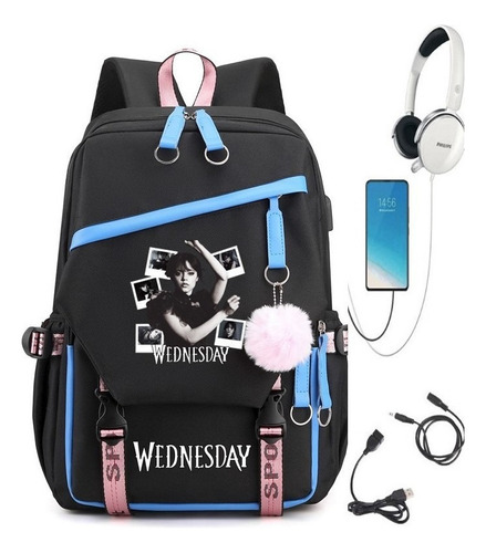 Adams Wednesday High School Mochila For Estudiante