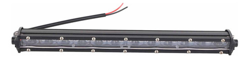 Barra De Luz Led Recta Para Suv, 6d, 24 V, Aluminio, Vidrio