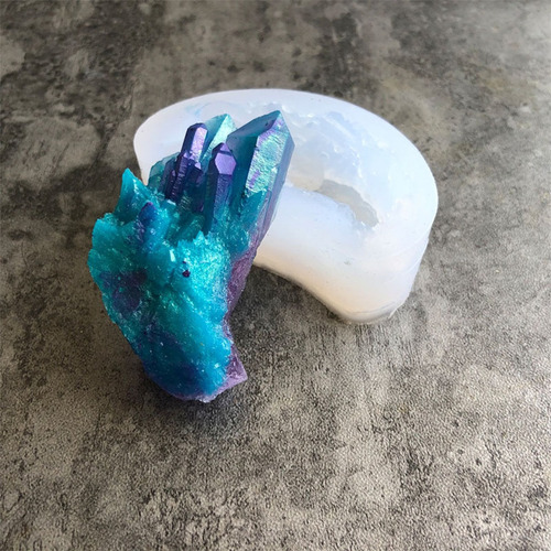 Molde De Modelado Crystal Cluster