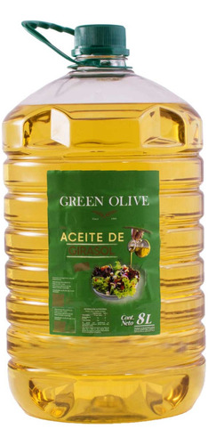 Aceite De Girasol Green Olive - 8 Litros