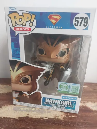 Funko Pop Dc Superman Hawkgirl 579 - 5000pcs | MercadoLivre
