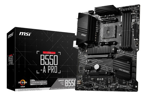 Msi Amd B550 Pro Socket Am4 Atx Ddr4-sdram
