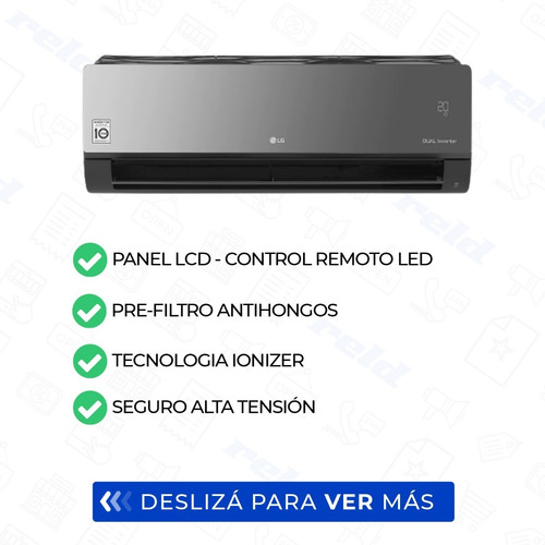 Aire Acondicionado Split LG Artcool Inverter Wifi 4500f