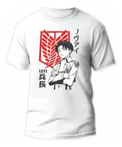 Comprar Playera T Shirt Room Anime Attack On Titan Levi Ackerman