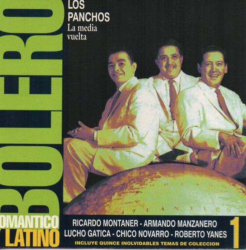 Cd  Bolero (romantico Y Latino Vol 1) 