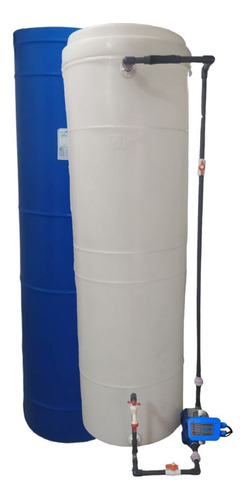 Tanque De Agua Con Instalacion Transporte Y Valvula Check 