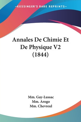 Libro Annales De Chimie Et De Physique V2 (1844) - Gay-lu...