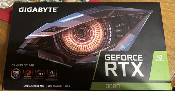 Placa De Video Nvidia Gigabyte Rtx 3090 Oc Edition 24gb