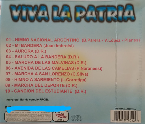 Himno Nacional Argentino Y Marchas Militares - Instrumental