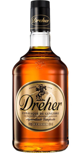 Kit Conhaque De Gengibre Dreher 900ml 3 Unidades