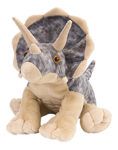 Muñeco De Peluche Dinosaurio Triceratops Plush  
