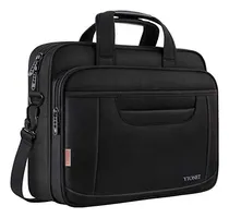 Comprar Ytonet Portafolios Para Portátiles, Portátil De 15.6 inch Bolsa De Negocios, Bolsa De Oficina Para Hombre Mujer, Elegante Multifuncional Bolsa De Hombro Mensajero De Nailon Para Computadora