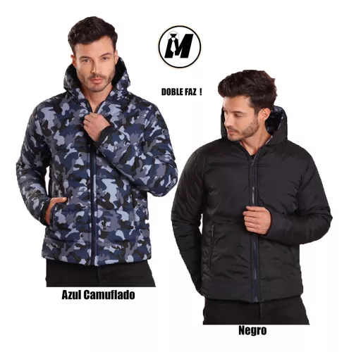 Chaqueta Hombre Impermeable Acolchada Invierno Ligera